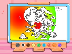 Тоглоом Coloring Book: Halloween Little Witch