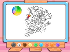 Тоглоом Coloring Book: Flower Bouquet