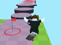 Тоглоом Obby: Skateboard Race