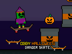 Тоглоом Obby Halloween Danger Skate
