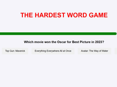 Тоглоом The Hardest Word Game