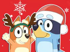 Тоглоом Jigsaw Puzzle: Bluey Christmas Gift