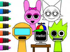 Тоглоом Coloring Book: Sprunki Incredibox