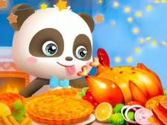 Тоглоом Jigsaw Puzzle: Little Panda Thanksgiving Feast