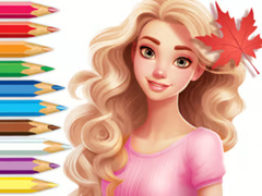 Тоглоом Coloring Book: Barbie Autumn Tale