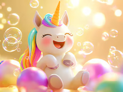 Тоглоом Jigsaw Puzzle: Unicorn Bubble Fun