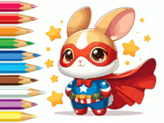 Тоглоом Coloring Book: Super Rabbit