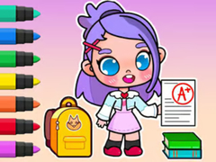 Тоглоом Coloring Book: Avatar School Day