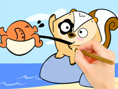 Тоглоом Coloring Book: Fishing Surprise