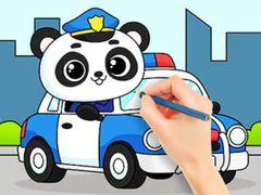 Тоглоом Coloring Book: Police Panda