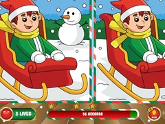 Тоглоом Christmas Find The Differences