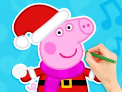 Тоглоом Coloring Book: Peppa Pig Snowman