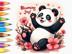 Тоглоом Coloring Book: Little Panda Cherry Blossoms