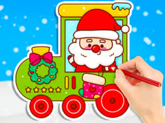 Тоглоом Coloring Book: Christmas Train