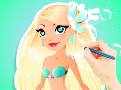Тоглоом Coloring Book: Aqua Mermaid