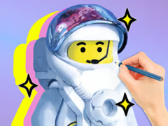 Тоглоом Coloring Book: LEGO Astronaut