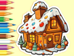 Тоглоом Coloring Book: Christmas Candy House