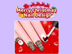 Тоглоом Merry Christmas Nail Design