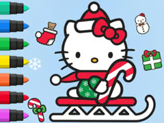 Тоглоом Coloring Book: Hello Kitty Christmas