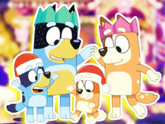 Тоглоом Jigsaw Puzzle: Bluey Family Xmas Eve