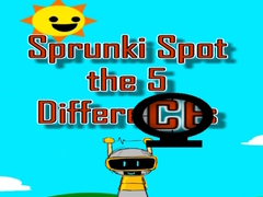 Тоглоом Sprunki Spot the 5 Differences