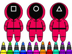 Тоглоом Coloring Book: Squid Game Mask