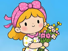 Тоглоом Jigsaw Puzzle: Little Flower Girl