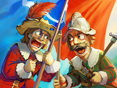 Тоглоом Musketeers Gunpowder vs Steel