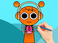 Тоглоом Coloring Book: Sprunki Horror Oren
