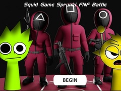 Тоглоом Squid Game Sprunki Fnf Battle