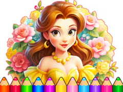 Тоглоом Coloring Book: Flower Dress Up