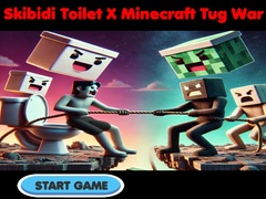 Тоглоом Skibidi Toilet X Minecraft Tug War