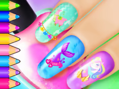 Тоглоом Coloring Book: Nail Art Salon
