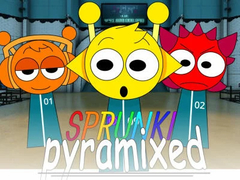 Тоглоом Sprunki Pyramixed: Squid Game