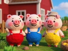 Тоглоом Find The Differences: The 3 Little Pigs
