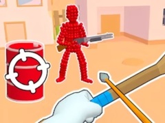 Тоглоом Stickman Archer Shooting Arrows at Reds