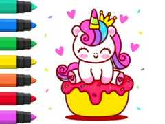 Тоглоом Coloring Book: Unicorn Cupcake