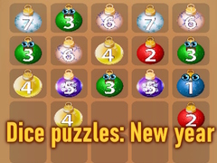 Тоглоом Dice puzzles: New year