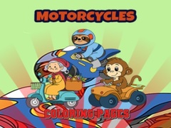 Тоглоом Motorcycle Coloring Pages