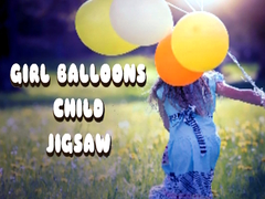 Тоглоом Girl Balloons Child Jigsaw