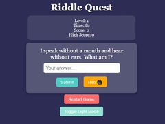 Тоглоом Riddle Quest Brain Teaser