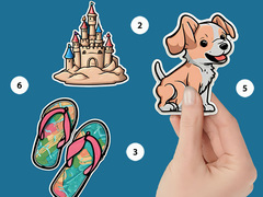 Тоглоом Sticker Book Puzzle Color By Number