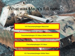 Тоглоом Tank Quiz: Maus