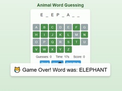 Тоглоом Animal Word Guessing Game