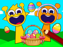 Тоглоом Coloring Book: Sprunki Incredibox Easter