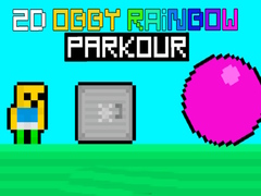 Тоглоом 2D Obby Rainbow Parkour