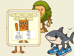 Тоглоом Tung Tung Sahur Coloring Book