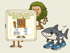 Тоглоом Tung Tung Sahur Coloring Book