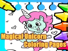 Тоглоом Magical Unicorn Coloring Pages