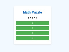 Тоглоом Math Puzzle